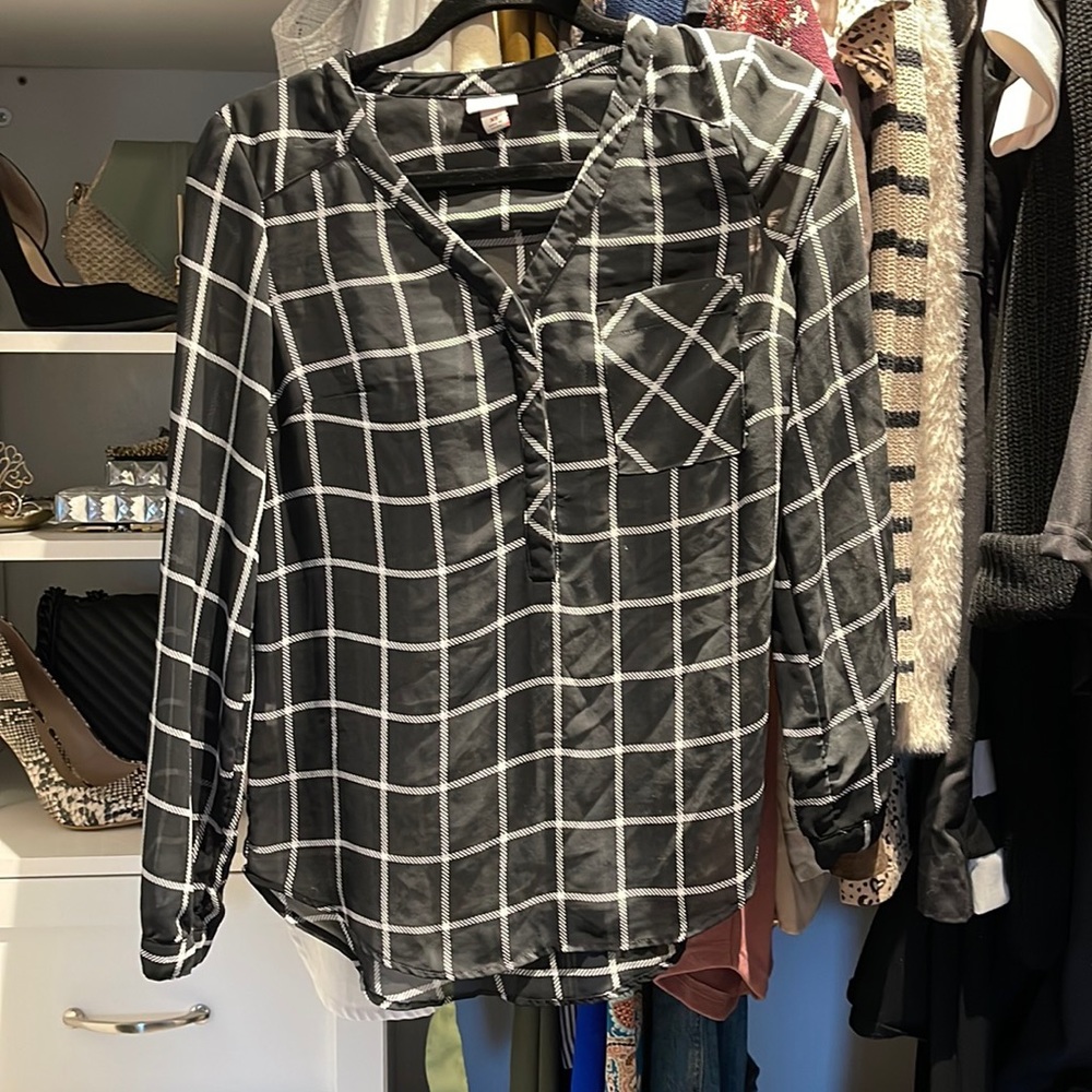 Silky blouse